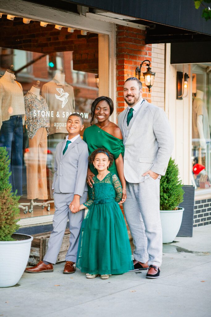Family Photography in Uptown Westerville by Christy Rice Photography