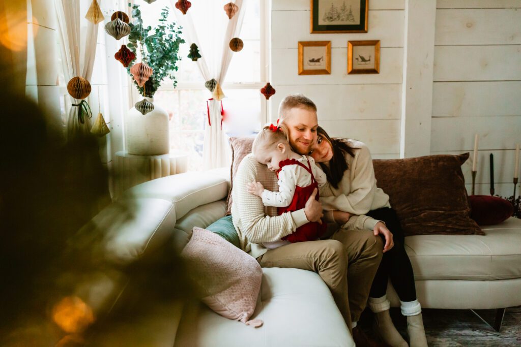 Indoor Christmas Sessions in Westerville! - Christy Rice Photography